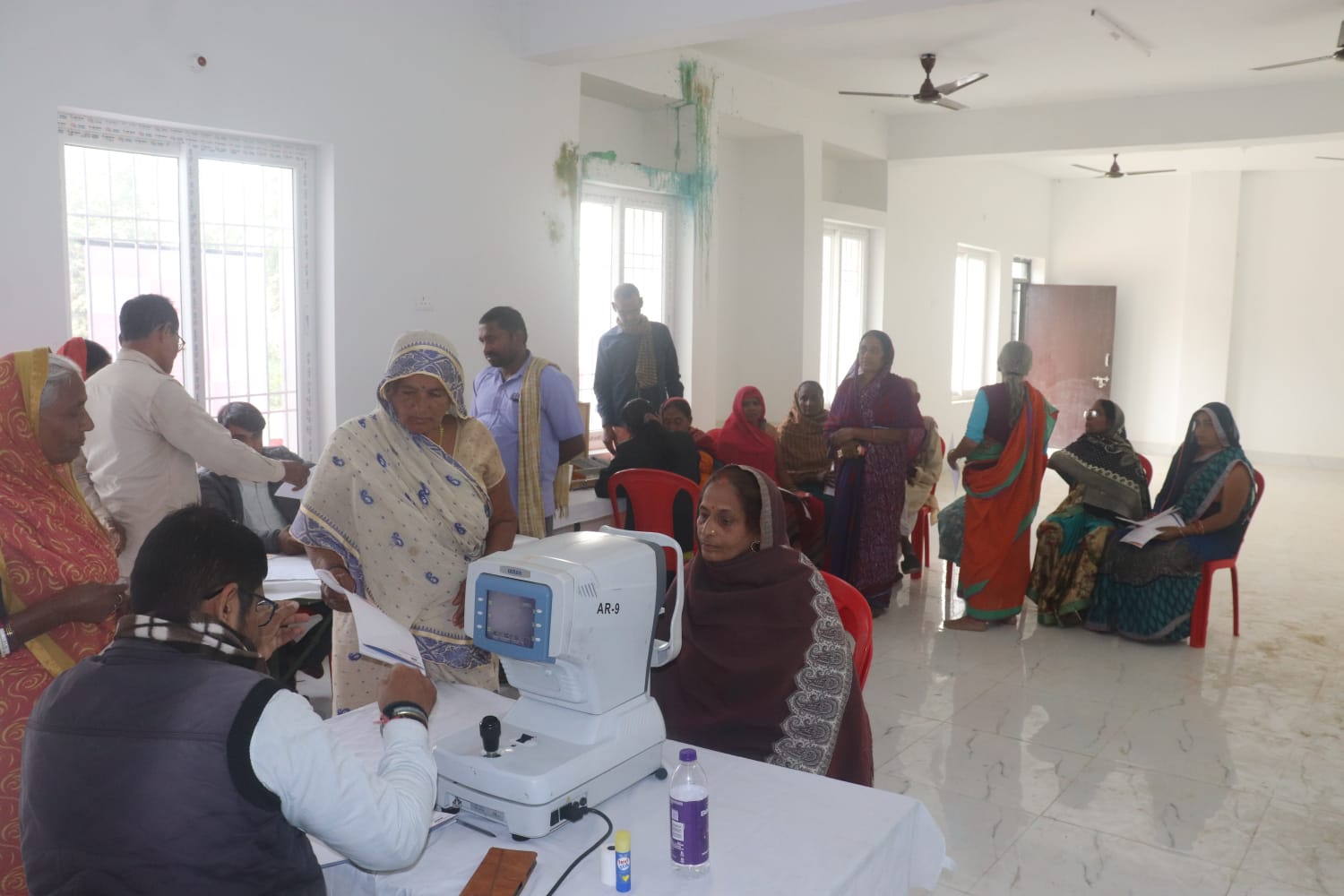 SPHC eye check-up camp serving senior citizens
