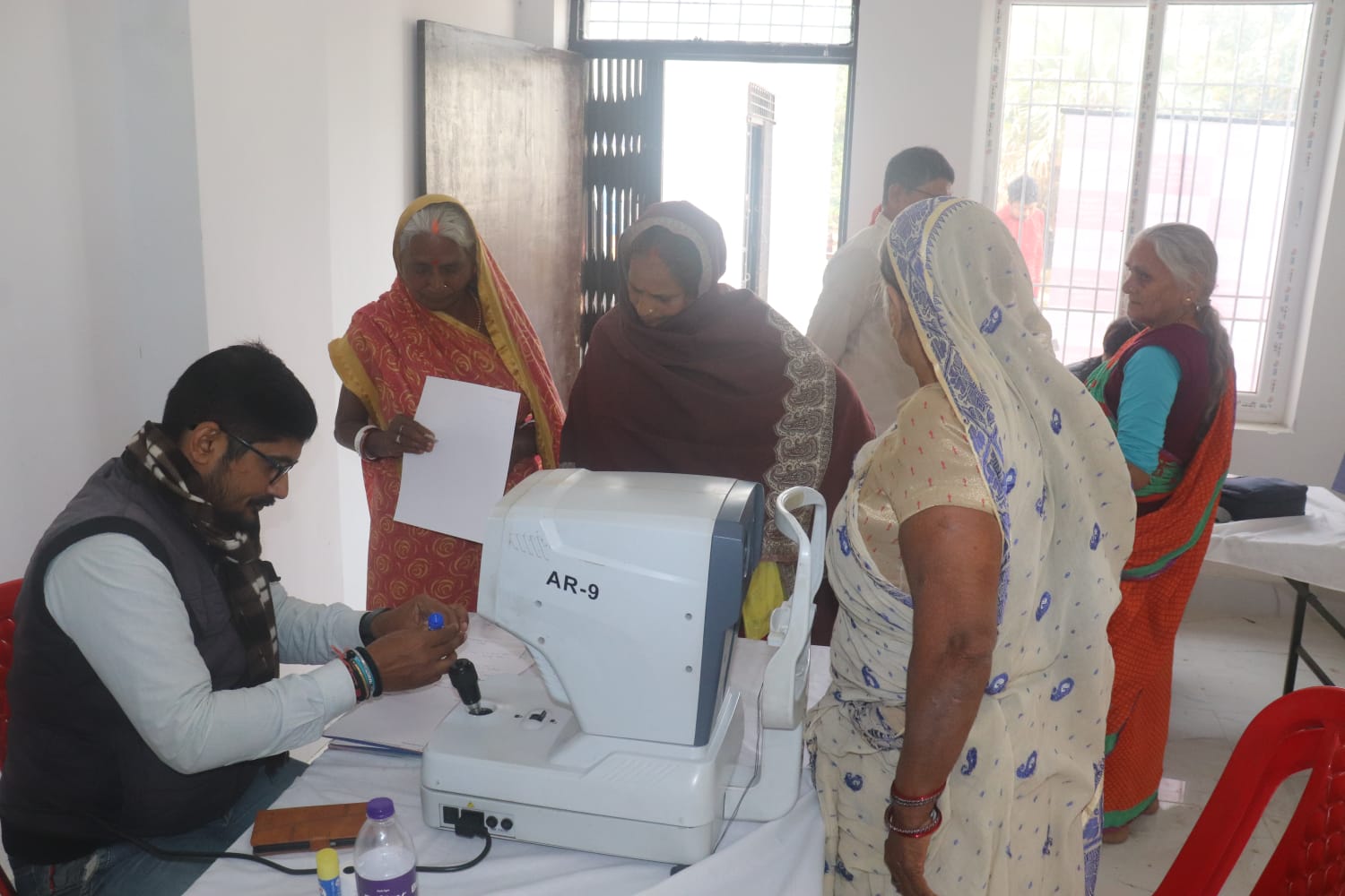 SPHC eye check-up camp for underprivileged community