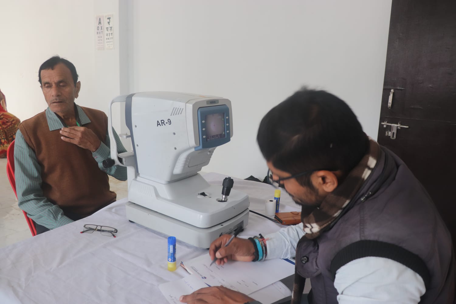 Free eye test camp organized by SPHC