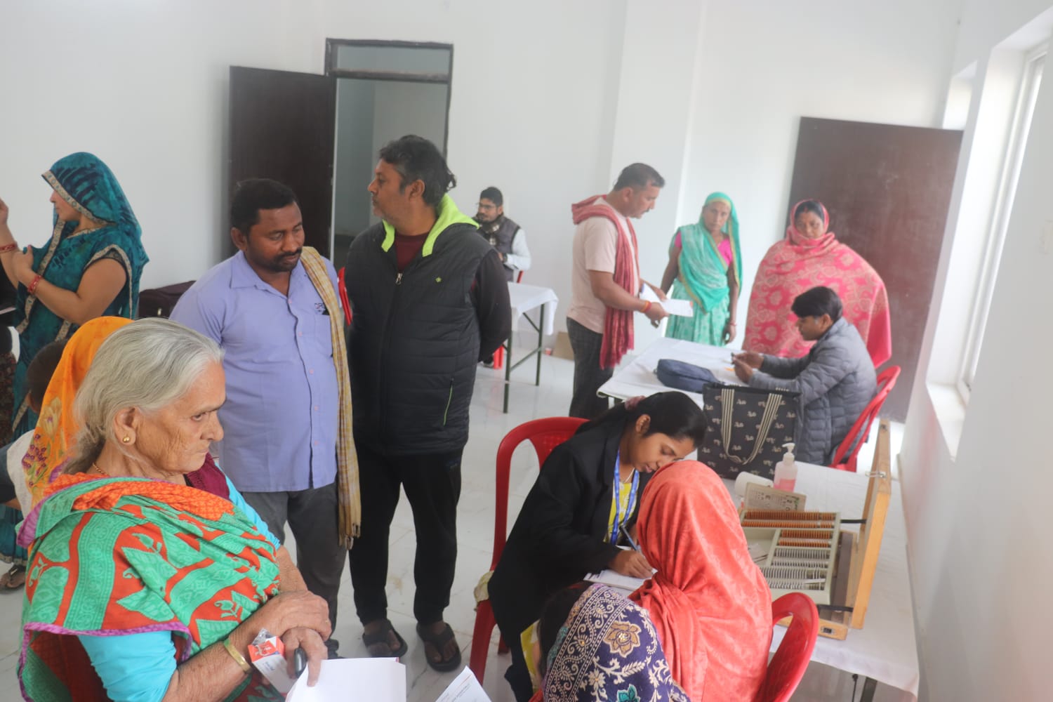 SPHC health camp — volunteers serving the community