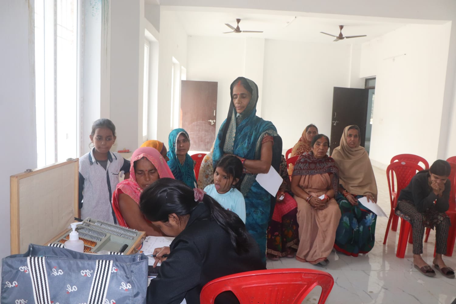Regular health check-up drive by SPHC team
